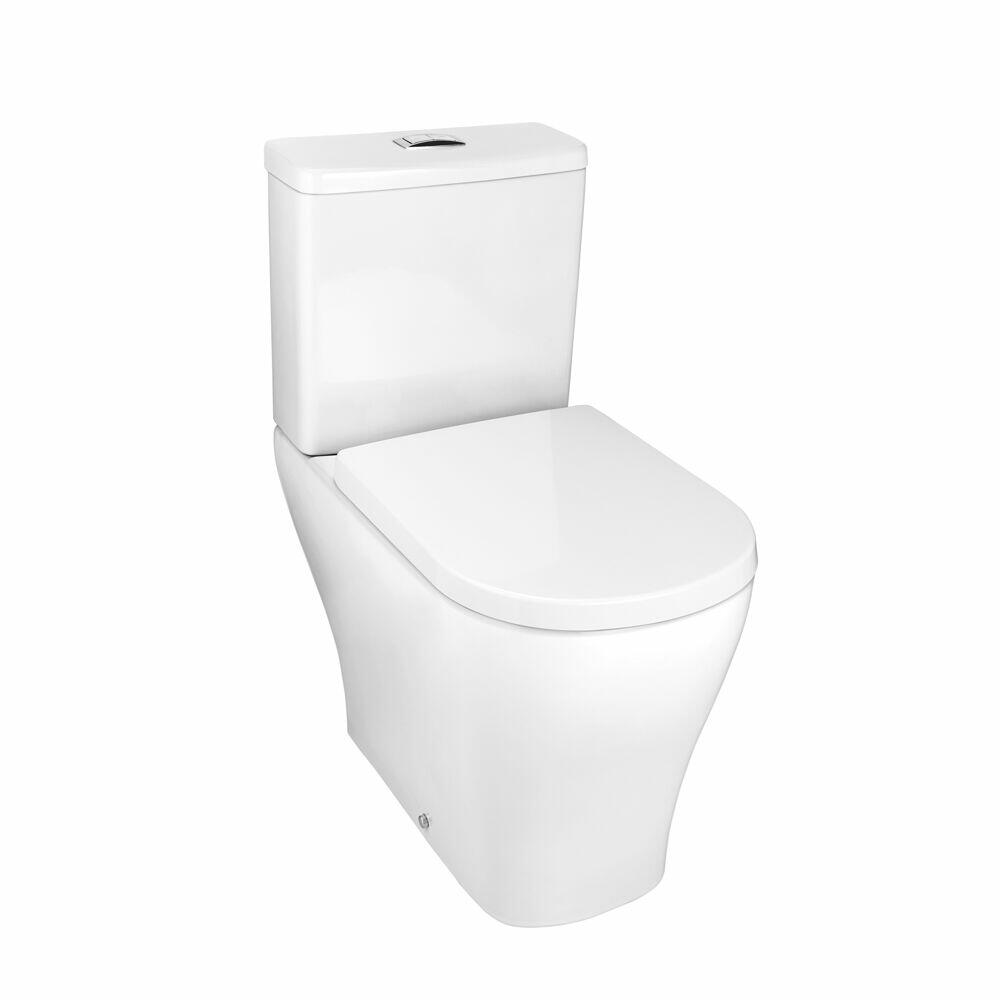 Kit Vaso Sanitário com Caixa Acoplada Acionamento Duplo 3/6L Class Branco Lorenzetti