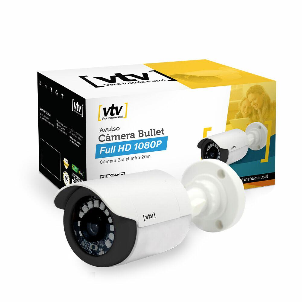 Câmera de Segurança 1080P Bullet VTV Digital
