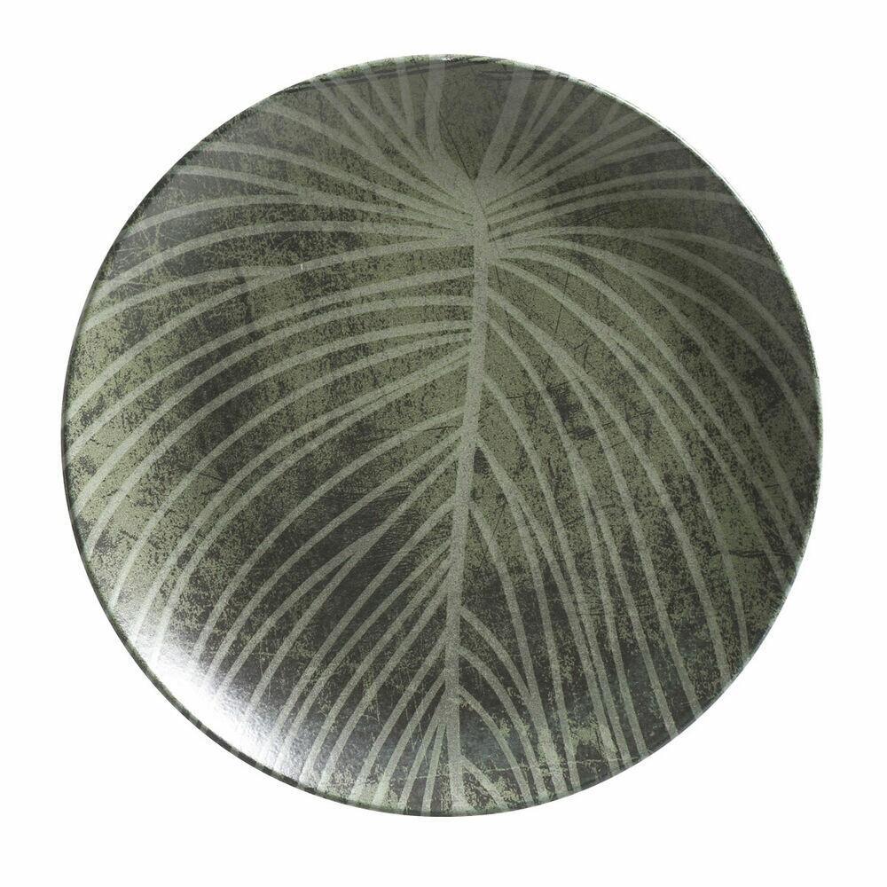 Prato Raso Porto Brasil Coup Herbarium 27,5cm Estampado