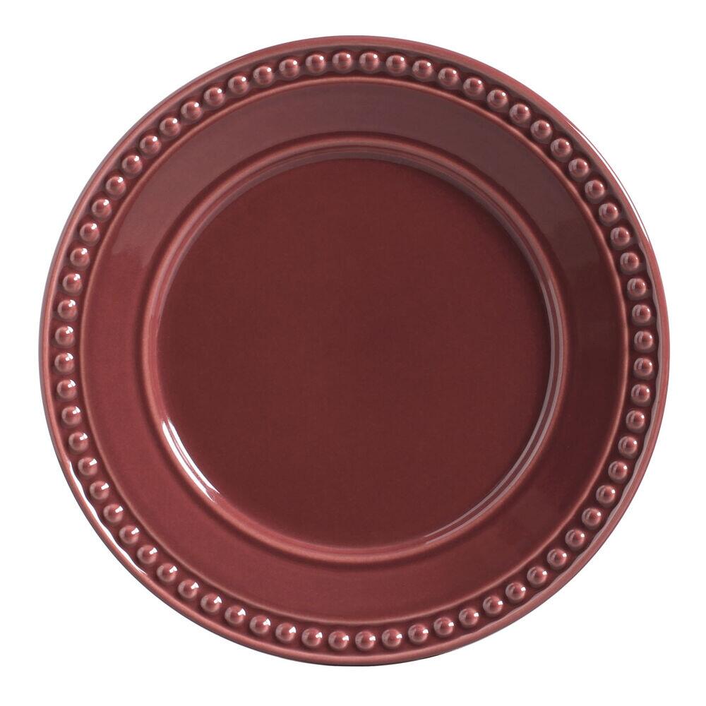 Prato Raso Porto Brasil Atenas 26cm Roxo