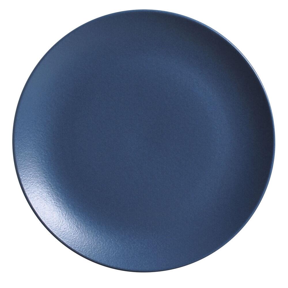 Prato Raso Stoneware Boreal 26cm Azul Porto Brasil