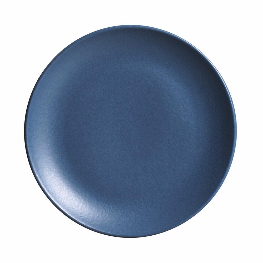 Prato de Sobremesa Porto Brasil Stoneware Boreal 19,4cm Azul