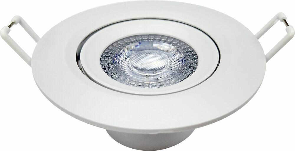 Spot LED de Embutir Supimpa 5W 4000K Branco Fosco Redondo Luz Neutra Avant