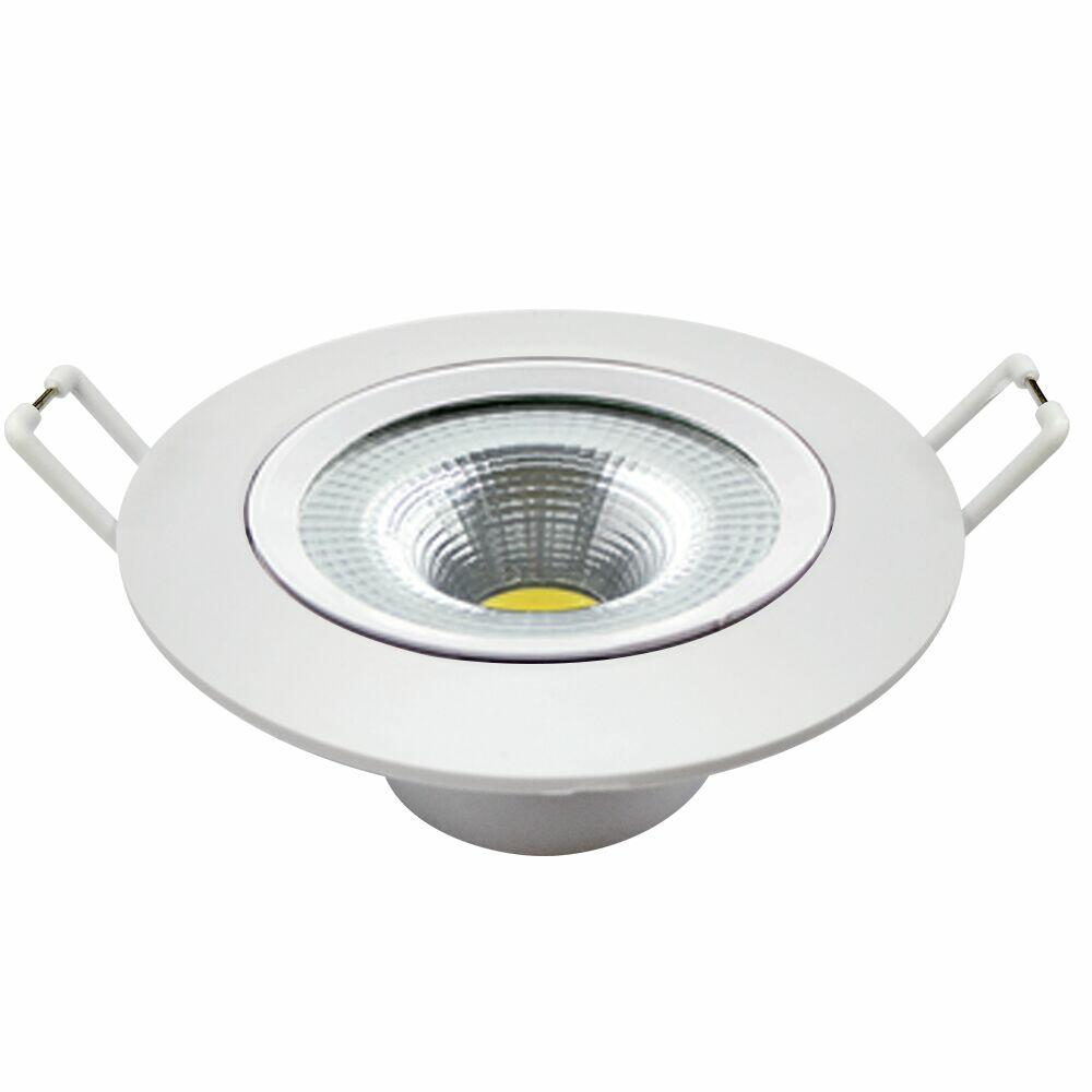 Spot LED Supimpa 12W 6500K Fosco Redondo Luz Branca Avant