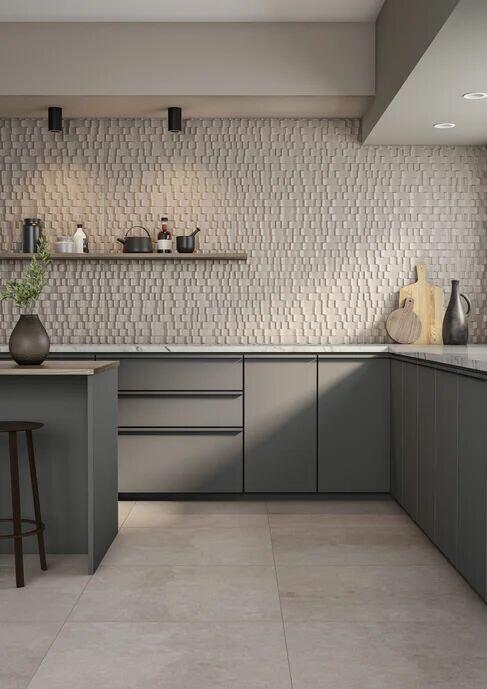 Porcelanato Urban Mood Mid Grey Retificado Natural 80x80 Portobello