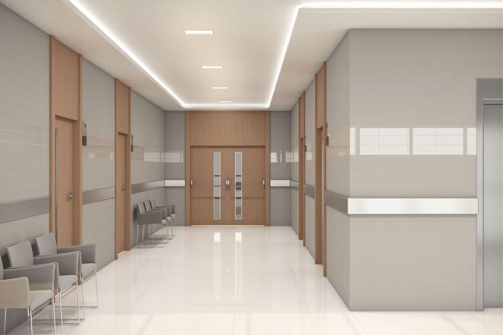Revestimento Parede Eliane Linear Light Gray 10x30cm Bold  8042439
