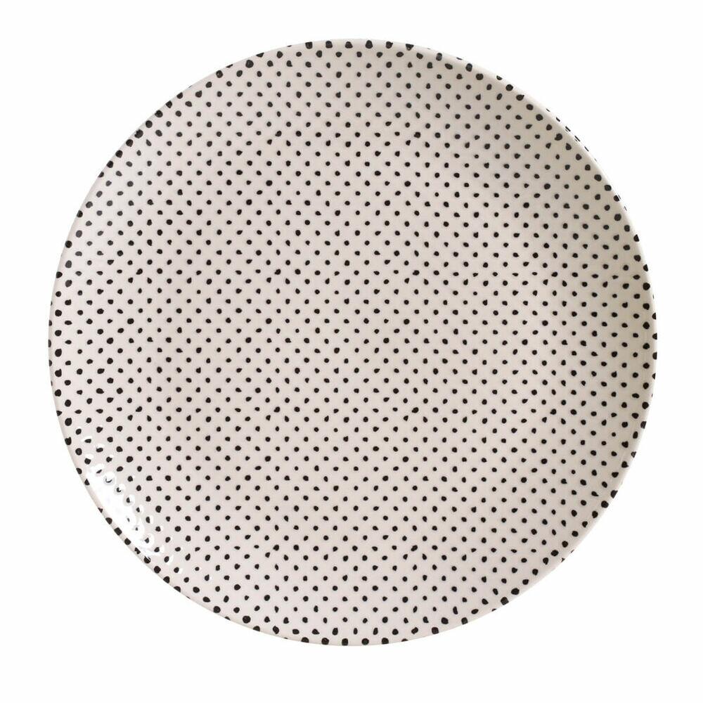Prato Raso Porto Brasil Coup Chevron 27,5cm Estampado
