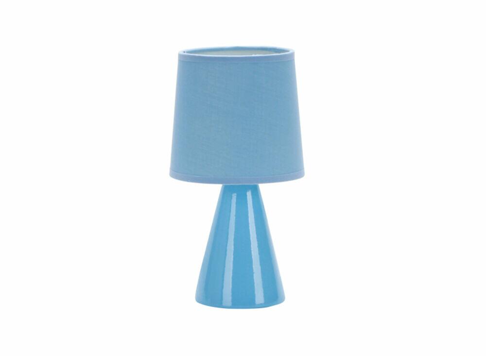Abajur 1 Lâmpada Pottery E27 25cm Azul Taschibra