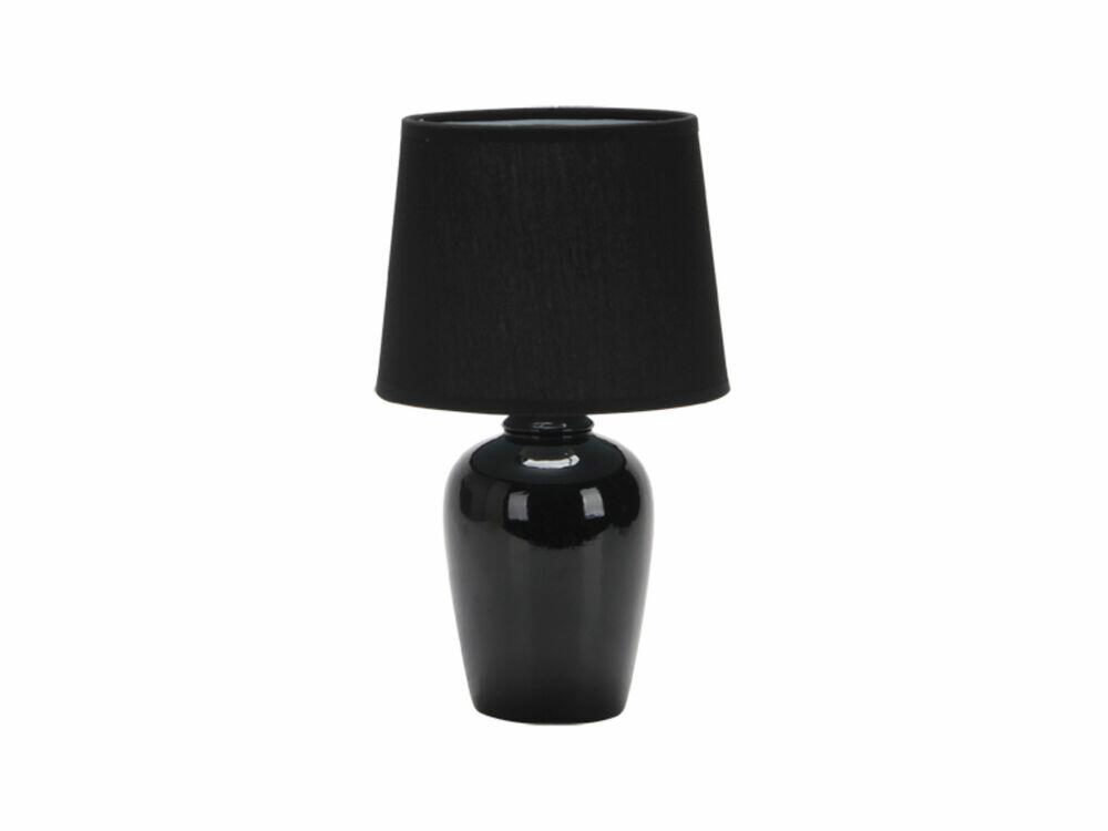 Abajur 1 Lâmpada Pottery E27 32cm Preto Taschibra
