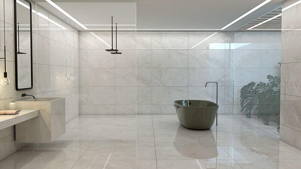 Porcelanato Onix Retificado Acetinado 83x83 Damme