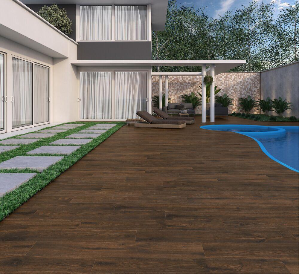 Porcelanato Dark Smookd Retificado 20x121 Damme