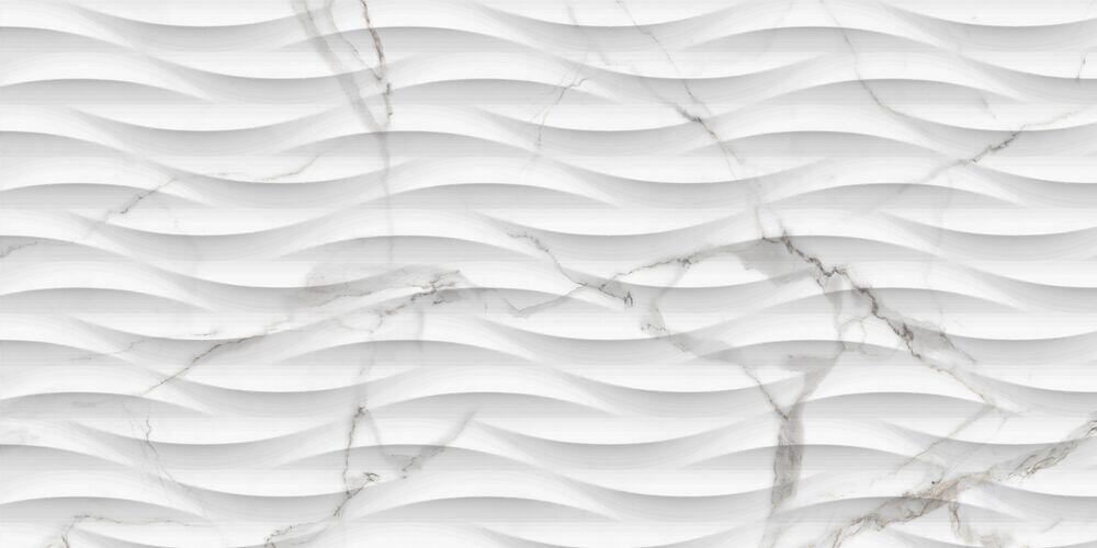 Porcelanato Calacata Duna 62x121 Branco Retificado Damme