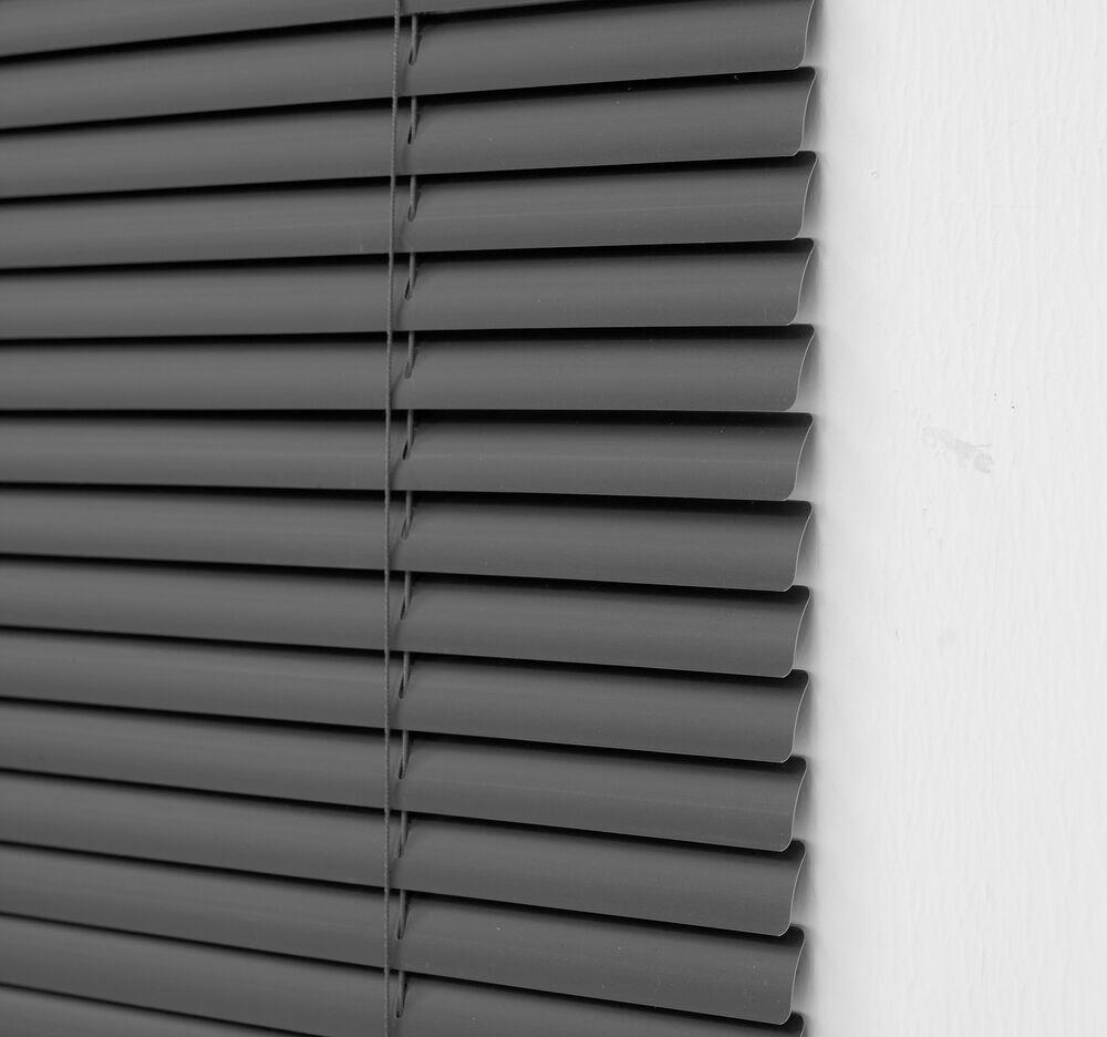 Persiana Horizontal Diagonal Easy 80x220cm Cinza