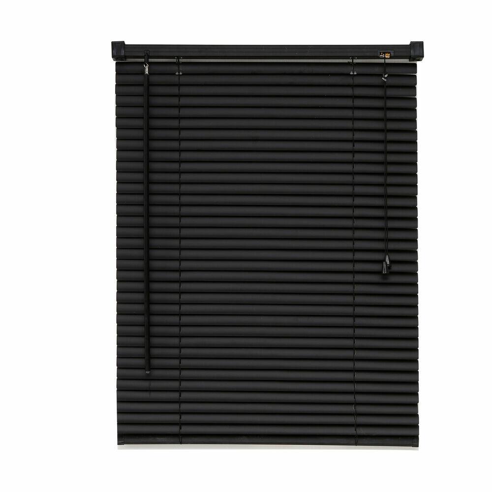 Persiana Horizontal Easy 120x160cm Preto Diagonal