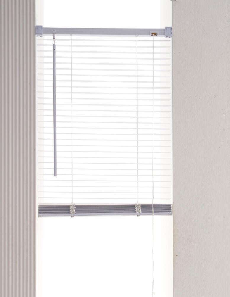 Persiana Horizontal Easy 100x220cm Branca Diagonal
