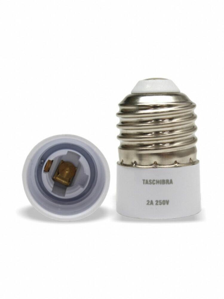 Soquete Adaptador Taschibra E27-E40 Branco