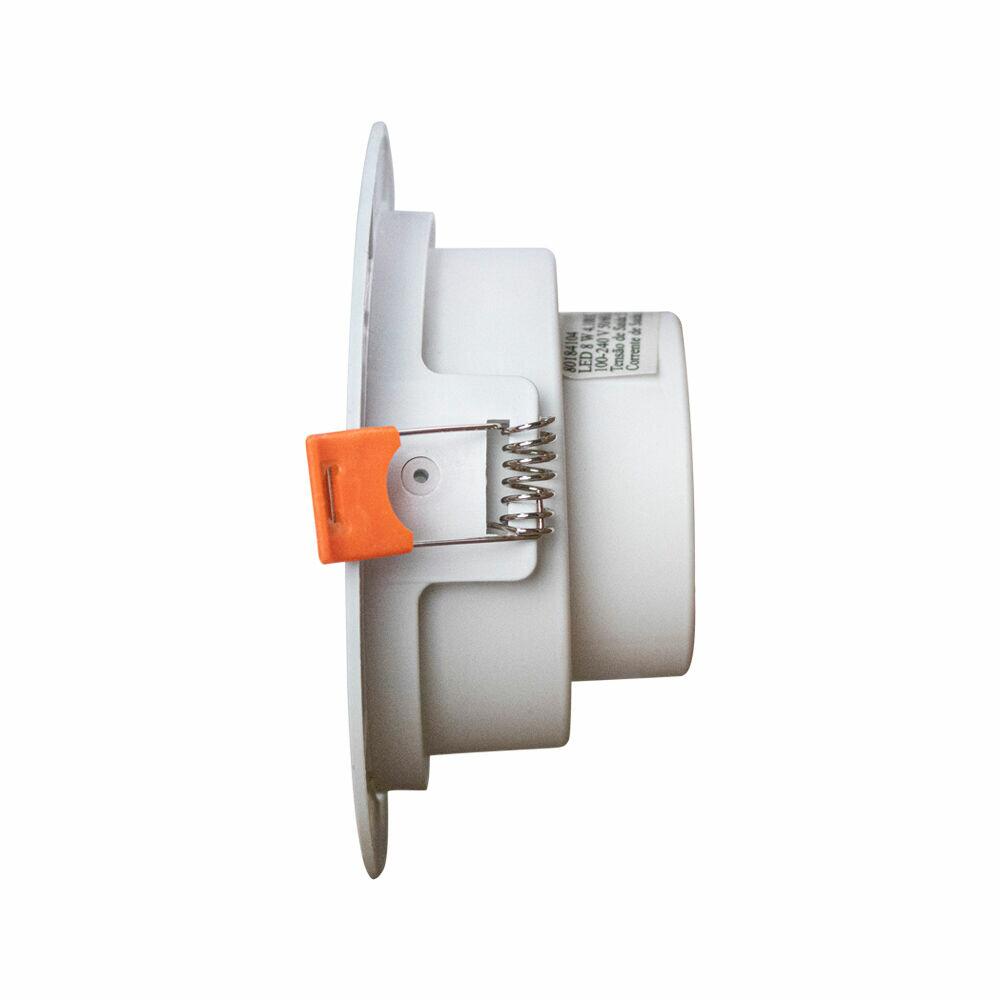 Spot LED de Embutir Blumenau Iluminação Recuado 8W 4100K Branco Redondo Bivolt
