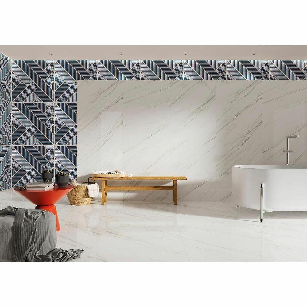 Porcelanato Véu de Noiva Retificado Polido 120x120 Ceusa