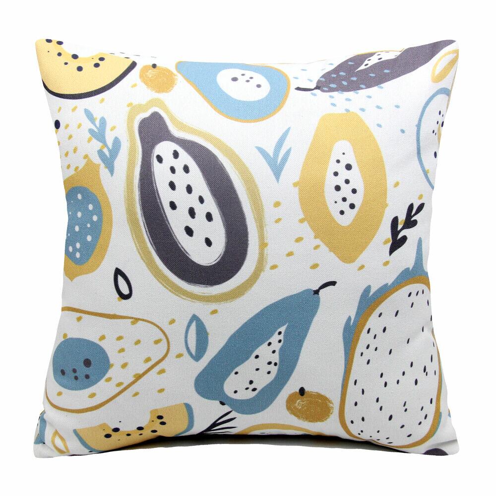 Almofada Solaris Frutas Estampado 45x45cm Diagonal