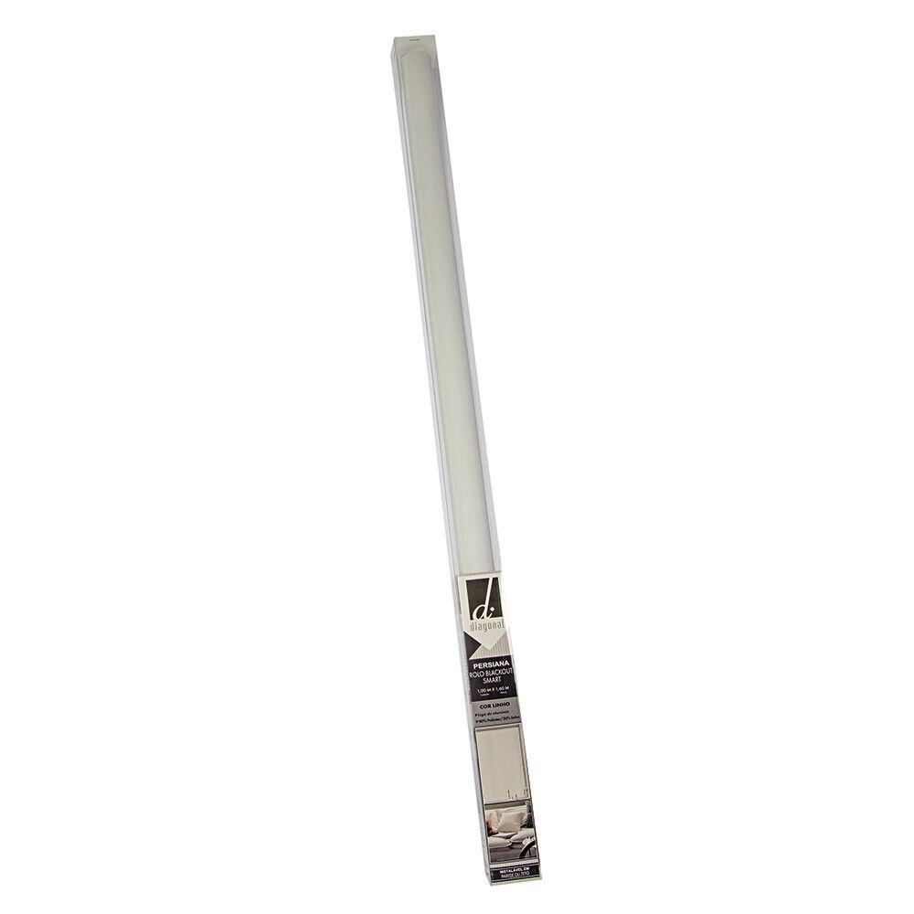 Persiana Rolo Blackout Smart Linho 100x160cm Diagonal