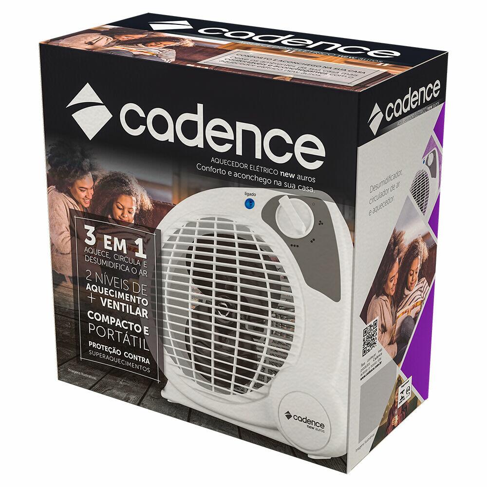 Aquecedor de Ambiente Elétrico AQC422 Branco Cadence