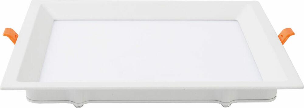 Painel Recuado Embutir LED Quadrado Branco 15w 6.500k Luz Branco Frio Blumenau Iluminação