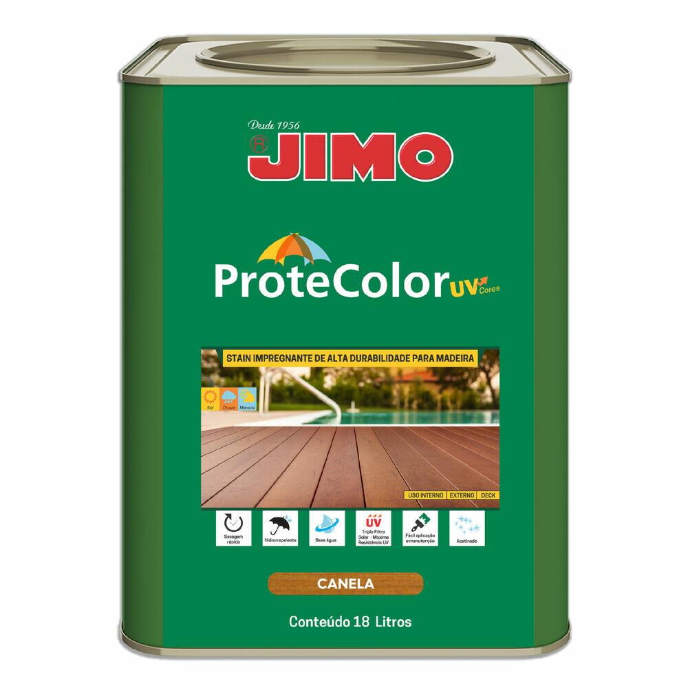 JIMO Protecolor UV Acabamento de Alta Durabilidade Progete e Embeleza Resistente ao Sol Chuva e Maresia Canela Lata 18 Litros