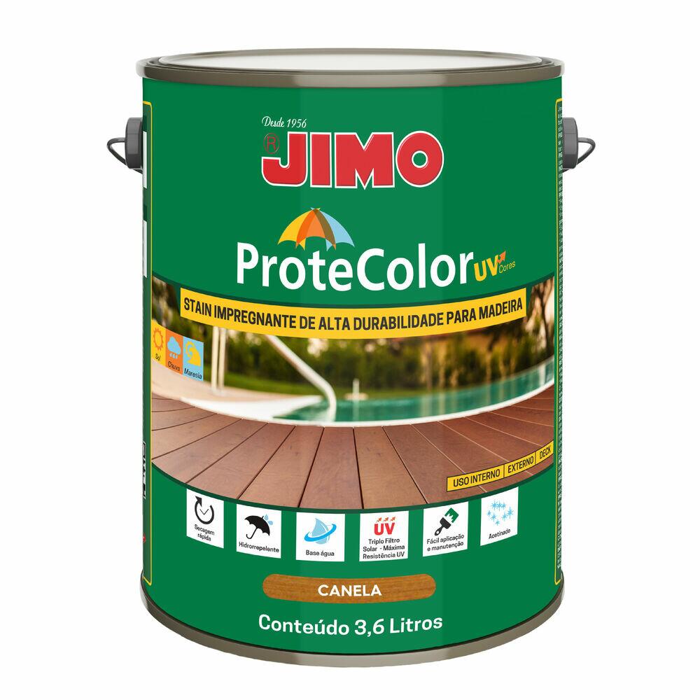 Jimo Protecolor UV Acabamento de Alta Durabilidade Progete e Embeleza Resistente ao Sol Chuva e Maresia Canela Galão 3,6 Litros