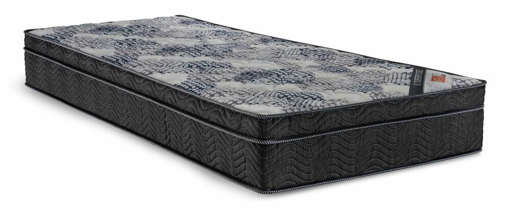 Colchão Ortobom ISO Superpocket Solteiro 88x188x25cm Azul/Branco