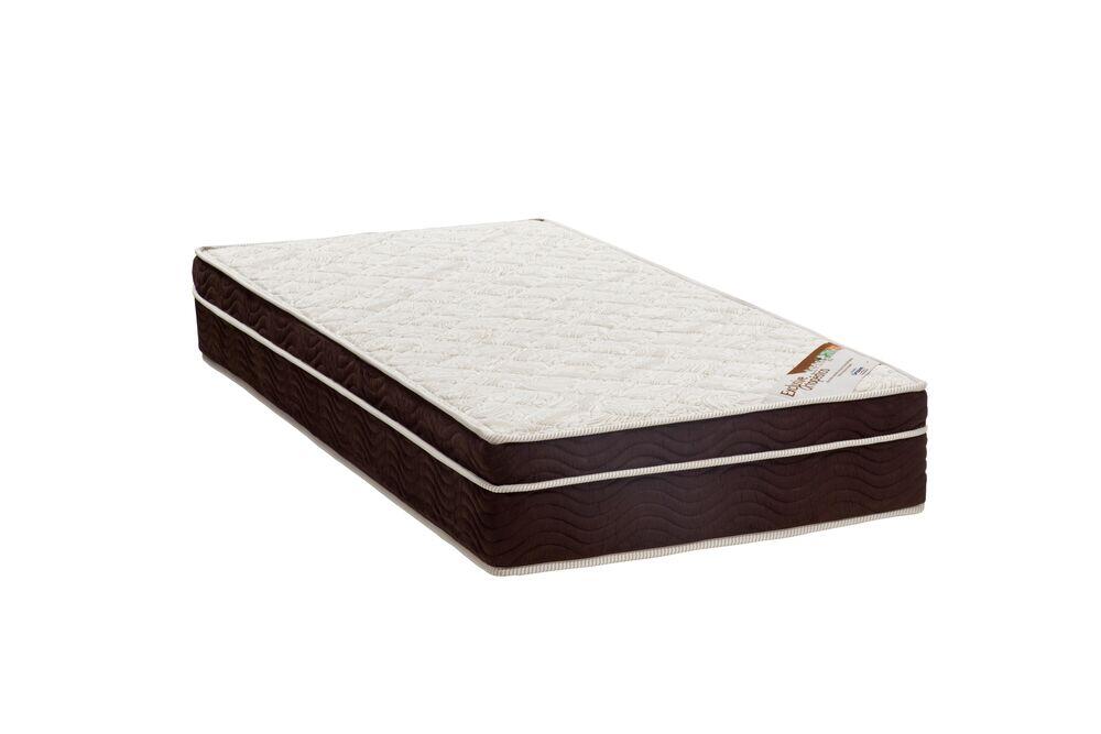 Colchão Ortobom Exclusive Ortopédico Solteiro 88x188x27cm Marrom/Branco
