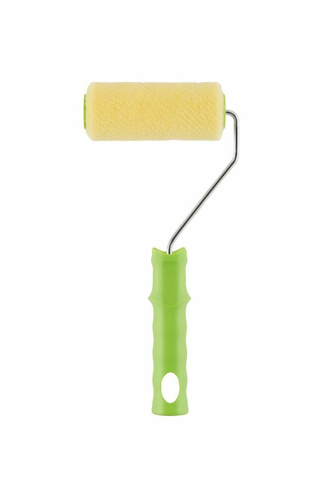 Rolo Condor Pincéis 9cm Amarelo