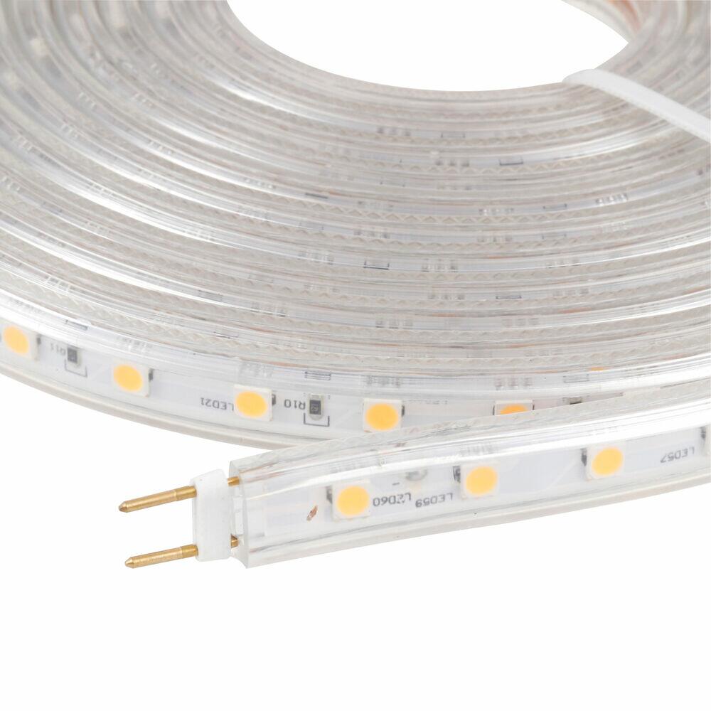 Fita LED 14,4W 5m com Fonte 110V Luz Amarela Gaya