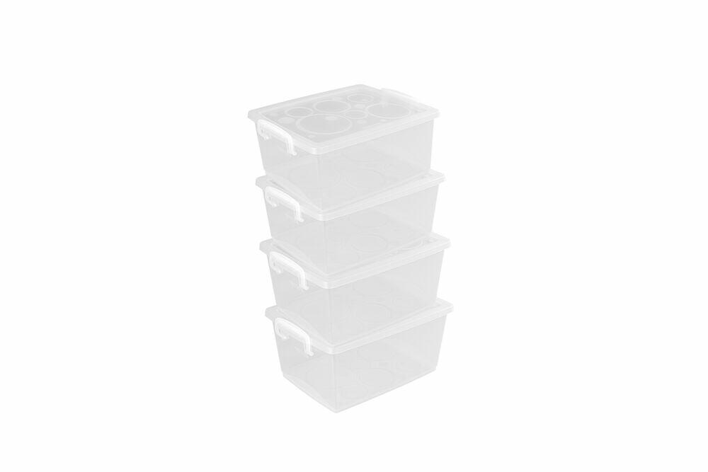 Organizador Ordene com Trava 650ml Cristal