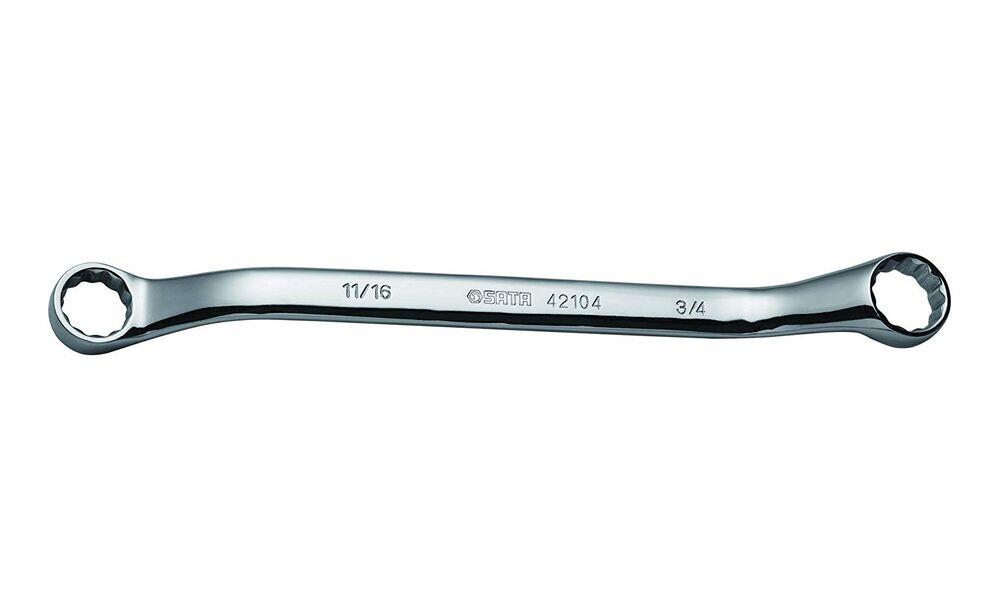 Chave Estrela Apex Espelhado Cromo Vanádio 14x15mm Sata