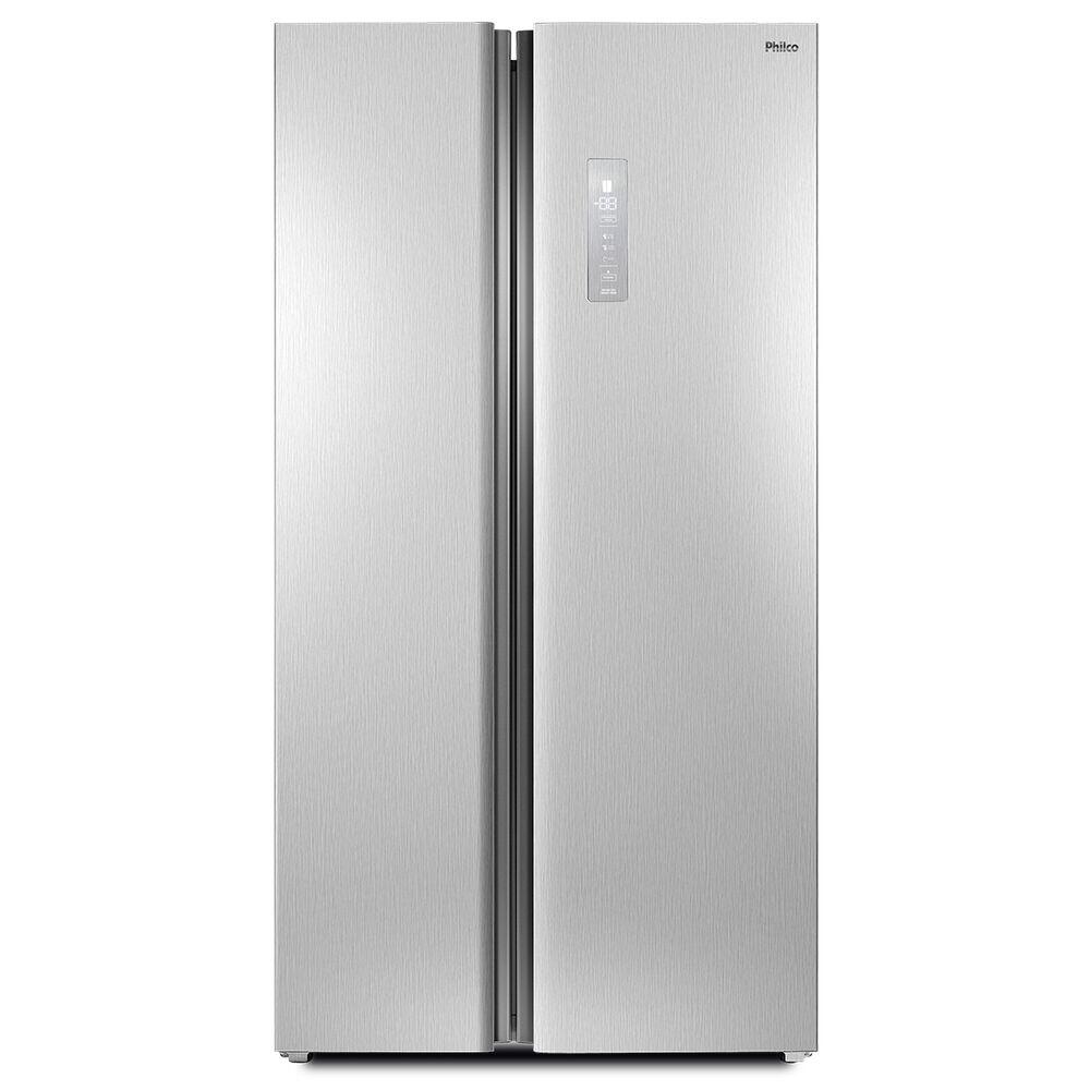 Geladeira Side by Side PRF504I 489L Inox Philco