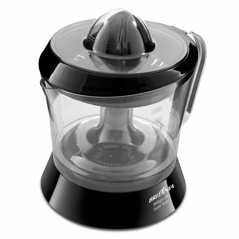 Espremedor de Frutas Britânia Bellagio Turbo 35W Preto