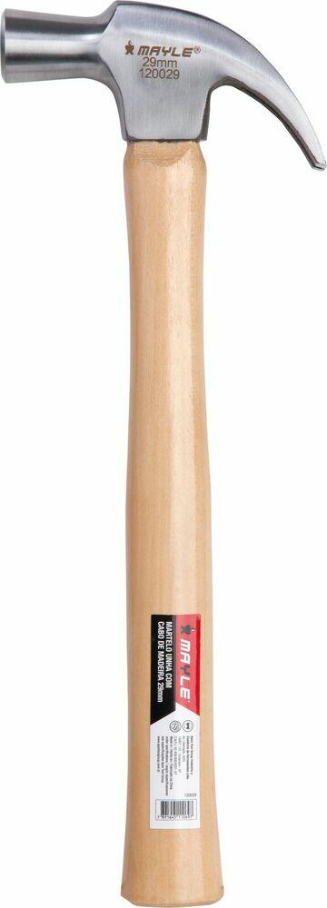 Martelo de Unha Apex 20mm com Cabo de Madeira Cinza