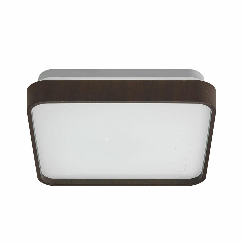 Plafon Round LED Quadrado Café 18w 6.500k Luz Branco Frio Blumenau Iluminação