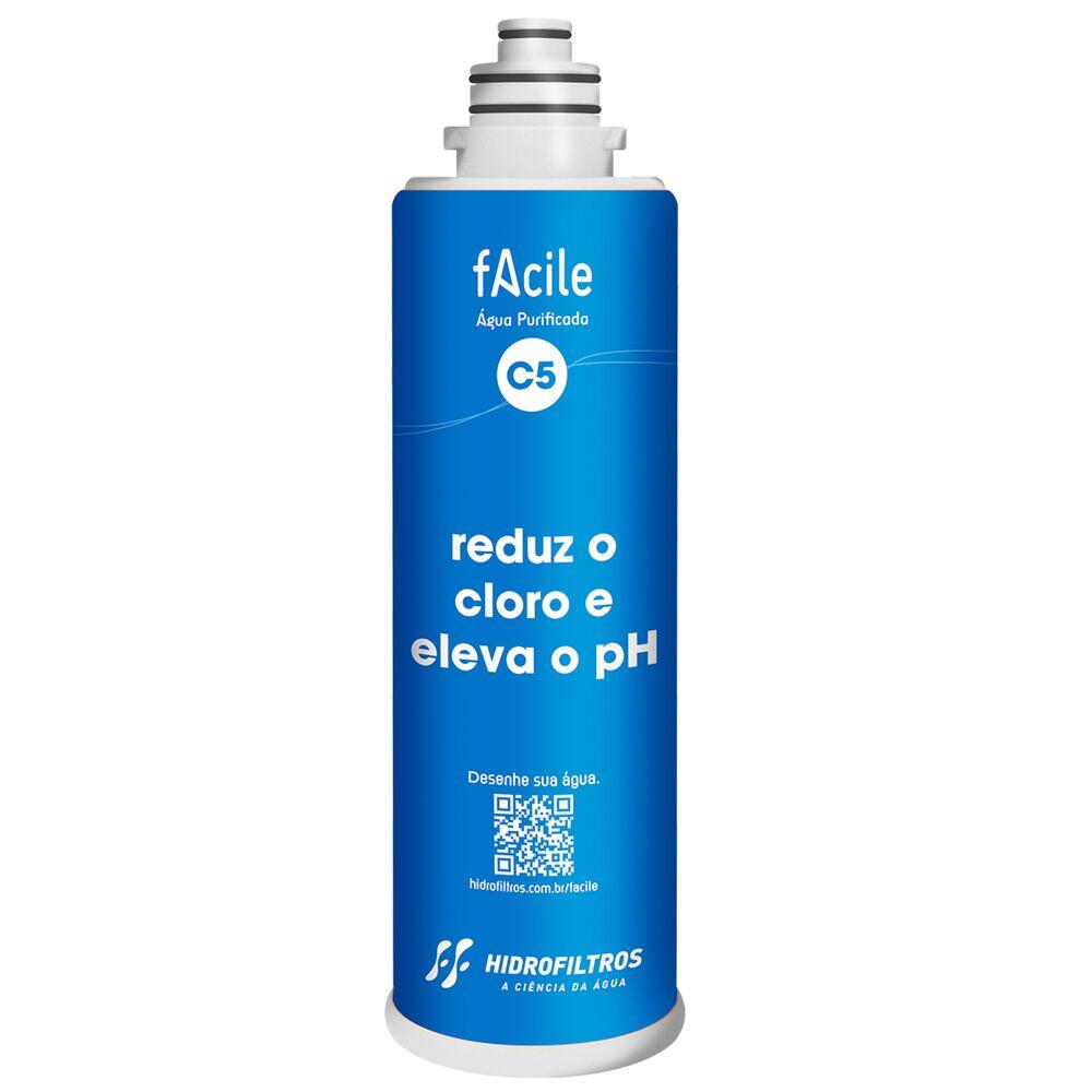 Refil para Filtro C5 Hidro Filtros 40L/H Azul