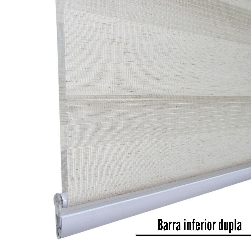 Persiana Double Vision Sunny 2,20L X 2,20A Linho - TopFlex