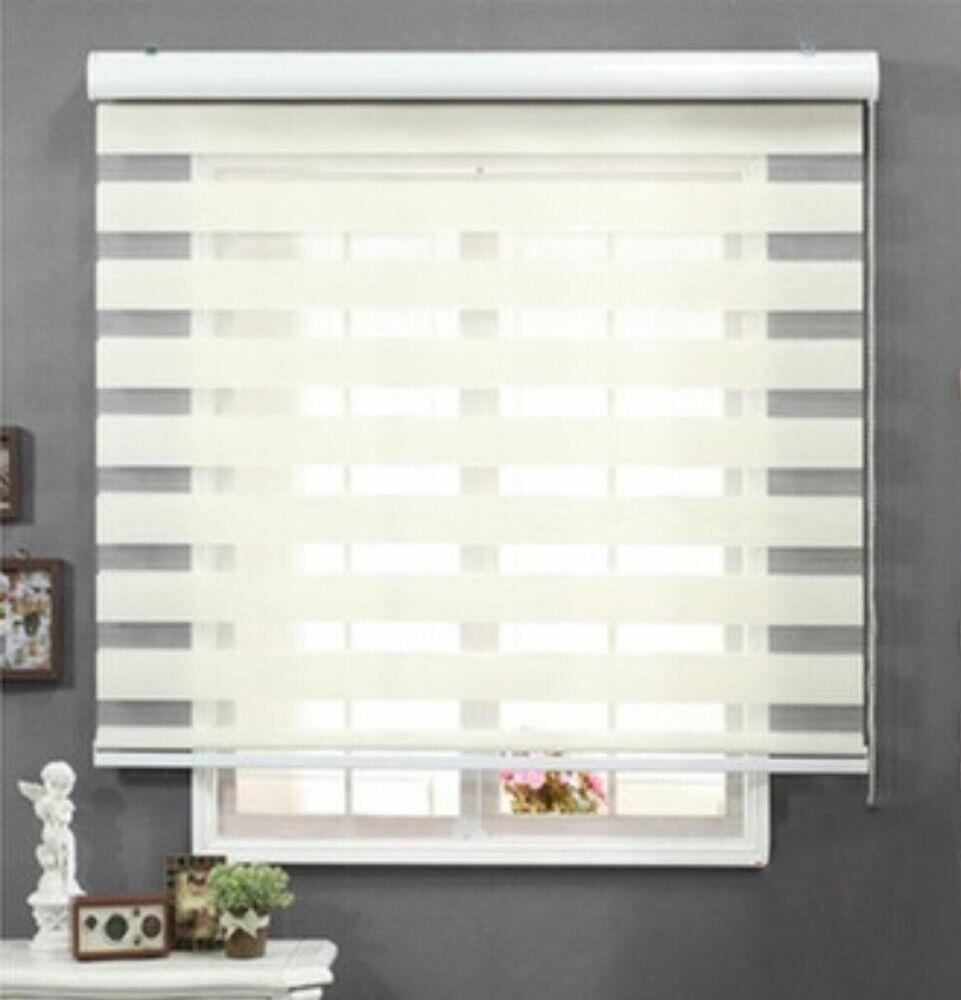 Persiana Double Vision Sunny 1,60L X 1,60A Branca