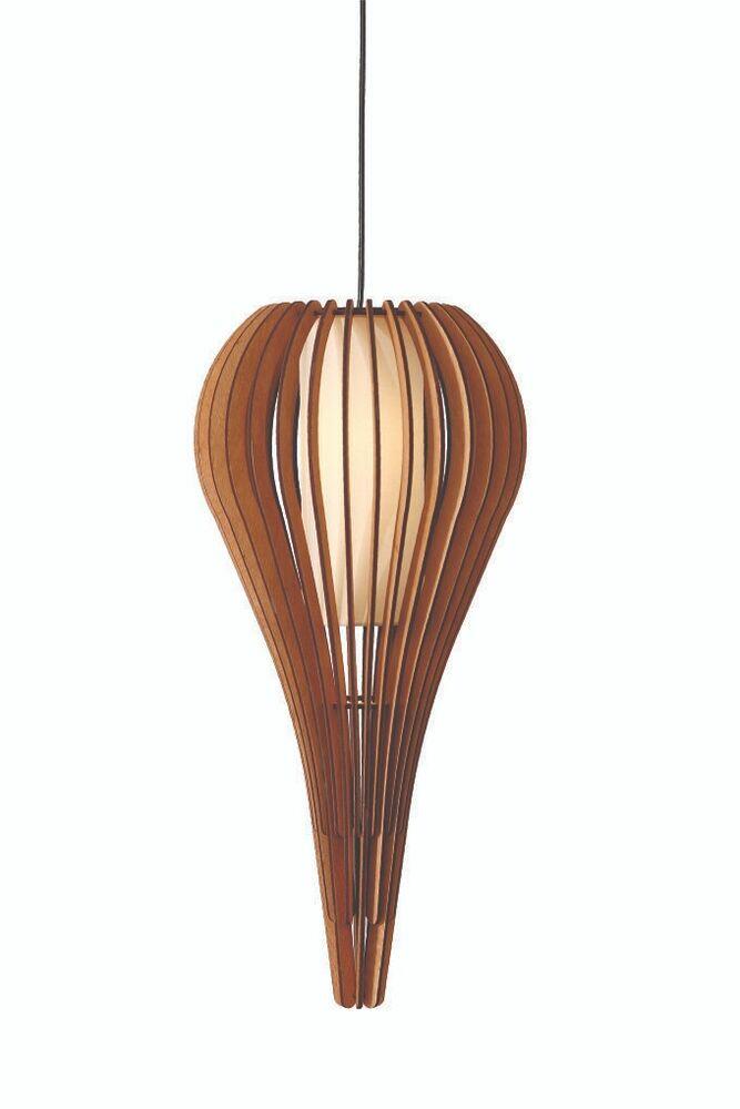 Pendente Illumine 1 Lâmpada Invertido Taléia 700x35 E27 Imbuia