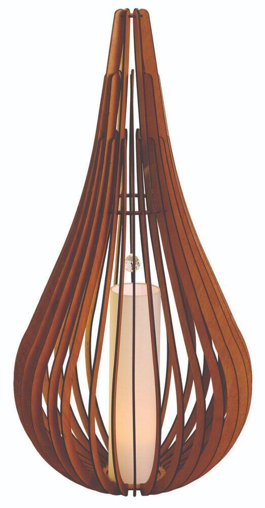 Luminária de Coluna Taléia 2000x650 E27 Imbuia Illumine
