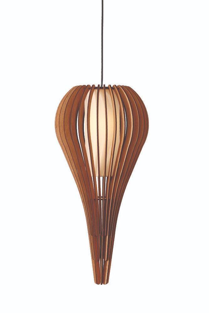 Pendente Illumine 1 Lâmpada Invertido Taléia E27 Imbuia