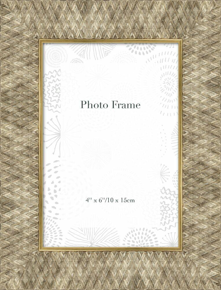 Porta-Retrato Turyn Diagonal 20,4x15,4cm Dourado