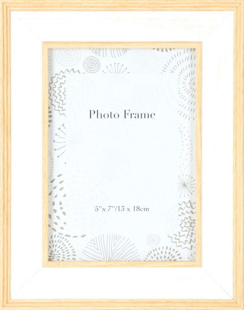 Porta Retrato Diagonal Rustic 24x19cm Branco