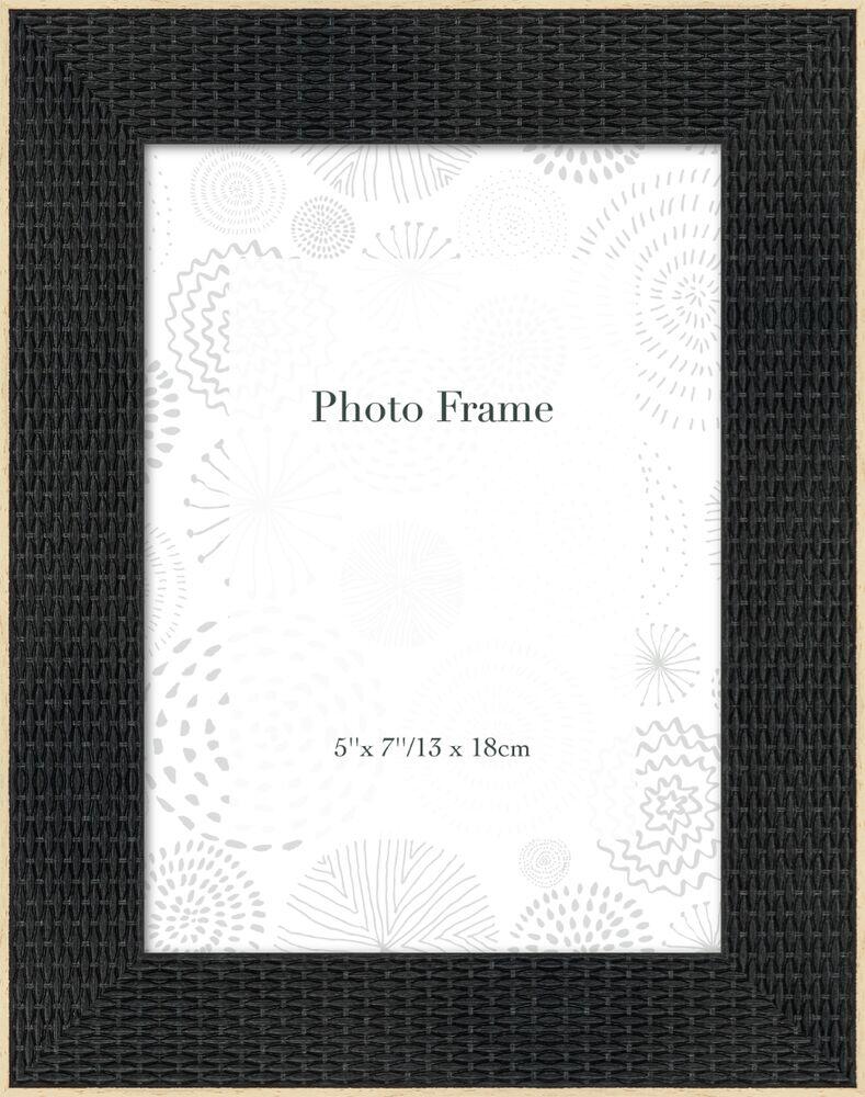 Porta-Retrato Black Diagonal 22,8x17,7cm Preto