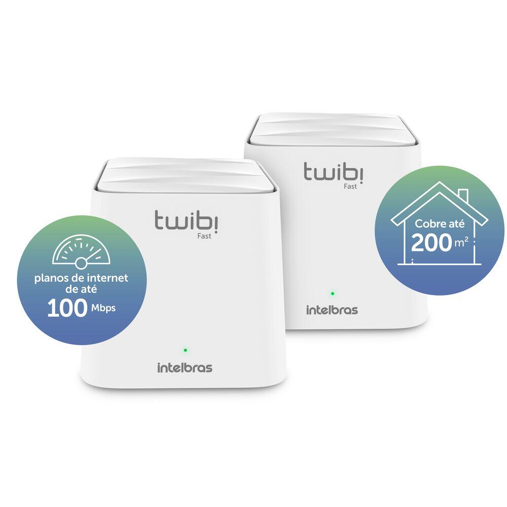 Roteador Wireless Intelbras Twibi Fast Branco