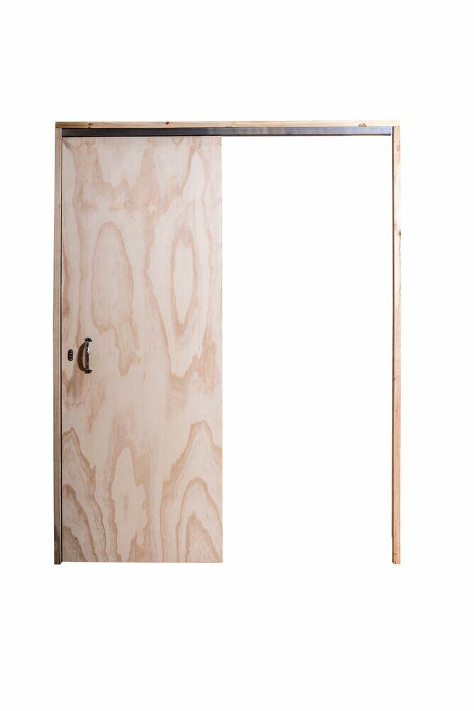 Porta de Correr Madeira Pinus Grantok PCP7179G 2,13x0,90m Direita