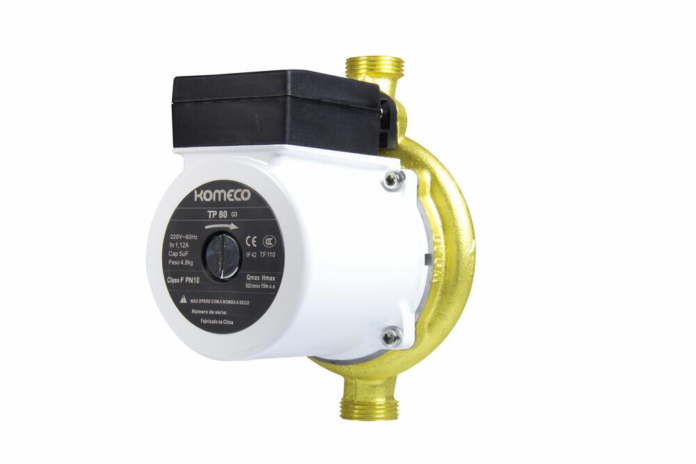 Pressurizador de Água TP80 Bronze G4 50L/min Branco Komeco